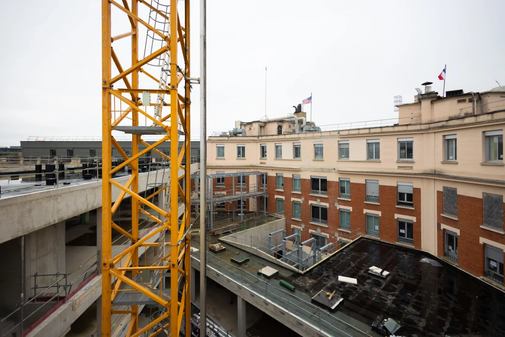 Spie batignolles Hôpital Américain de Paris GO